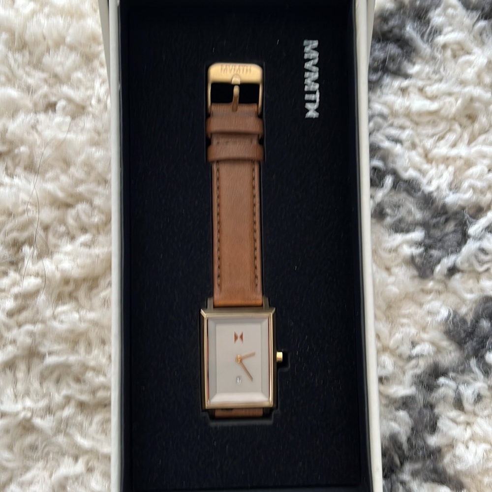 MVMT traditional  square faced watch